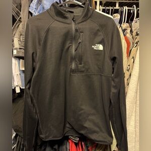 The North Face Black Half-Zip Pullover